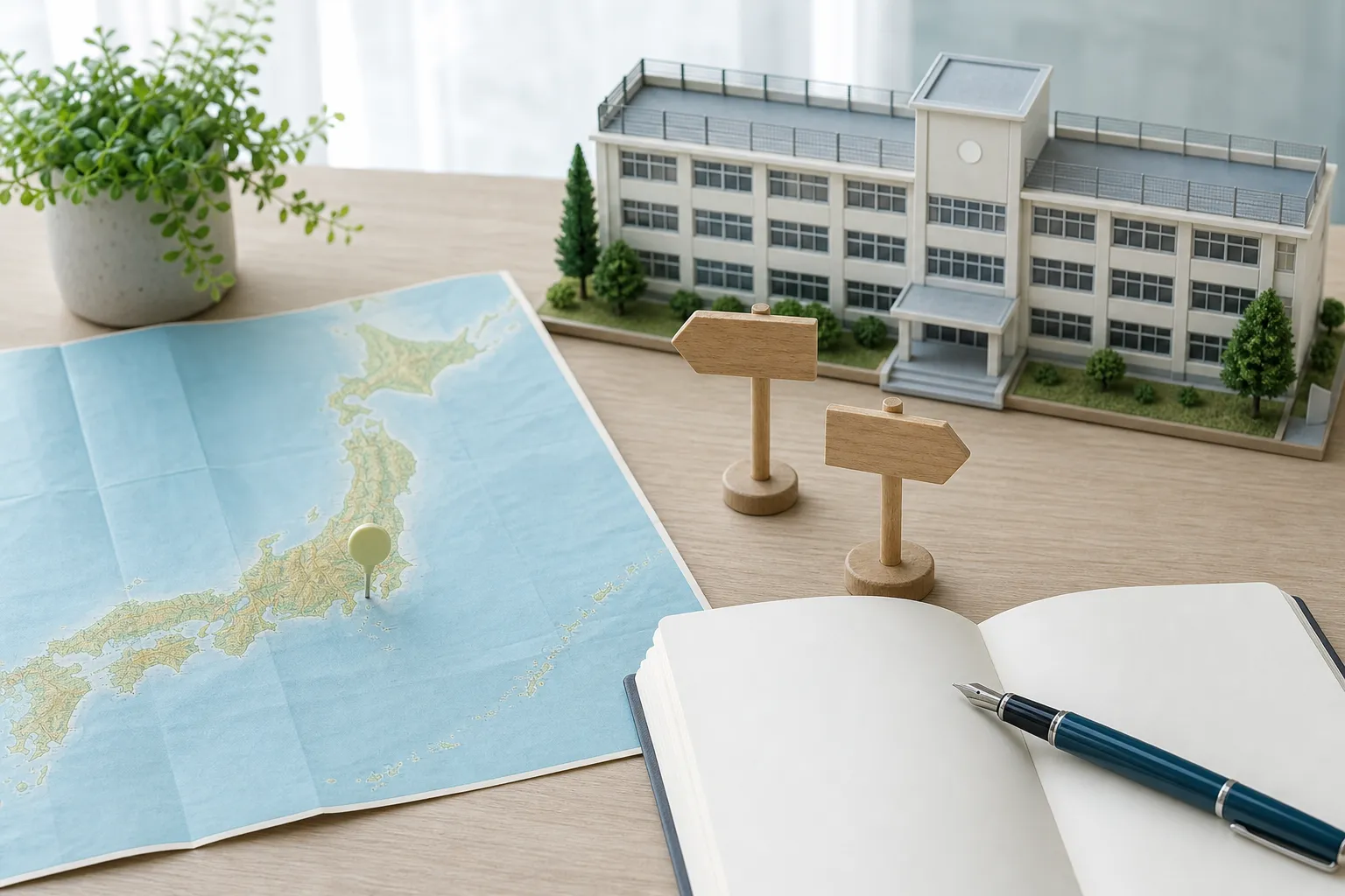 国内留学で英語漬けの環境に参加する高校生のイメージ